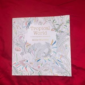 Tropical World Colouring Book NWT